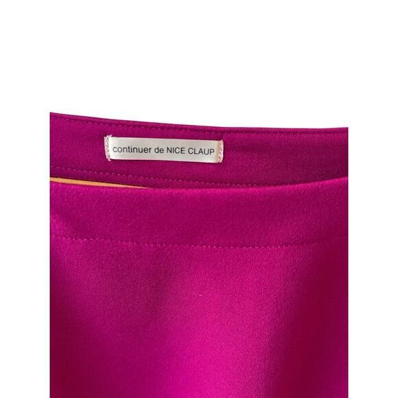 Continuer De Nice Claup Purple Puff Sleeve Blouse Japan Luxury Designer - Picture 2 of 10